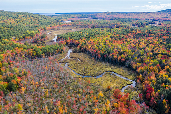 Tiger Hill, Sebago,  Maine